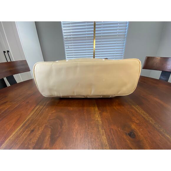 Coach Tan nylon Bag with canvas strap Orange leather trim - Picture 7 of 16